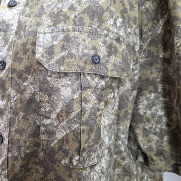 Wind River Men's Casual Camouflage Button-Down Shirt Size 3XL - Picture 3 of 5
